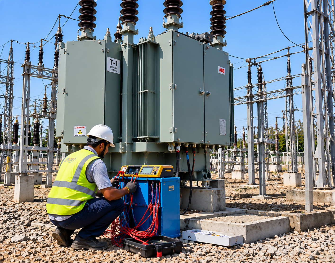 Transformer and HT Panel Testing