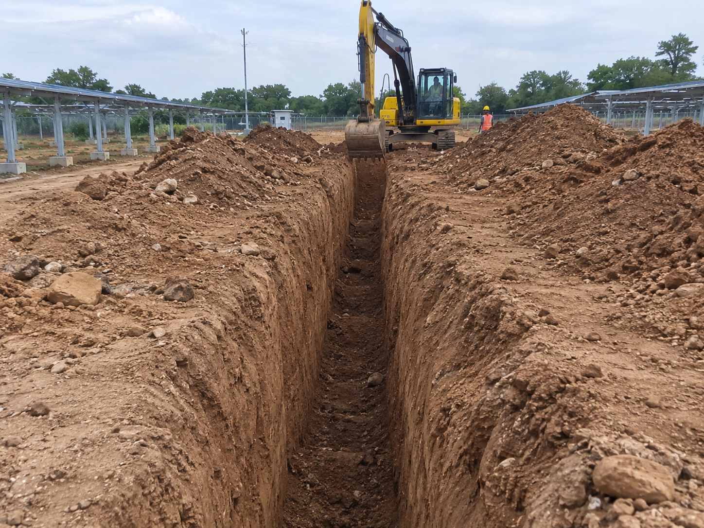 Trench Excavation and Cleaning