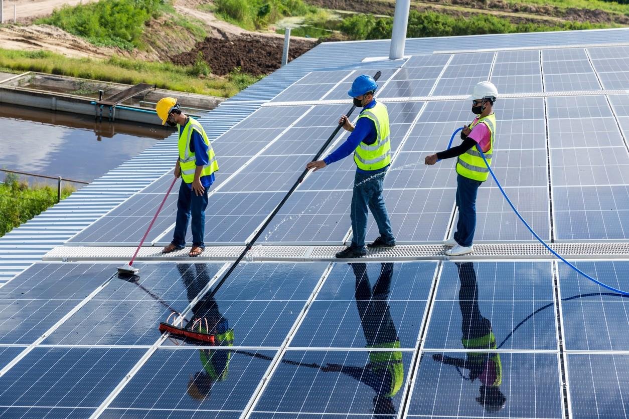 Solar civil work projects